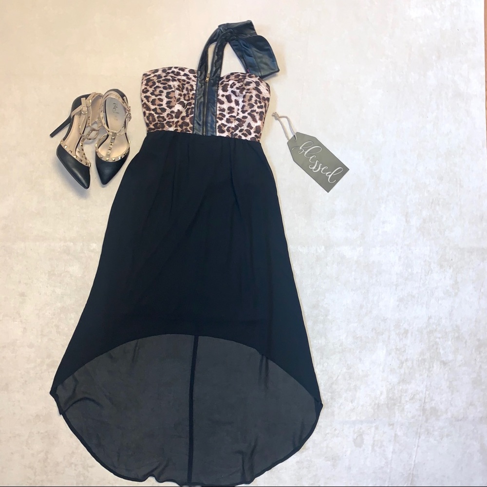 Body Central | leopard high/low | dress